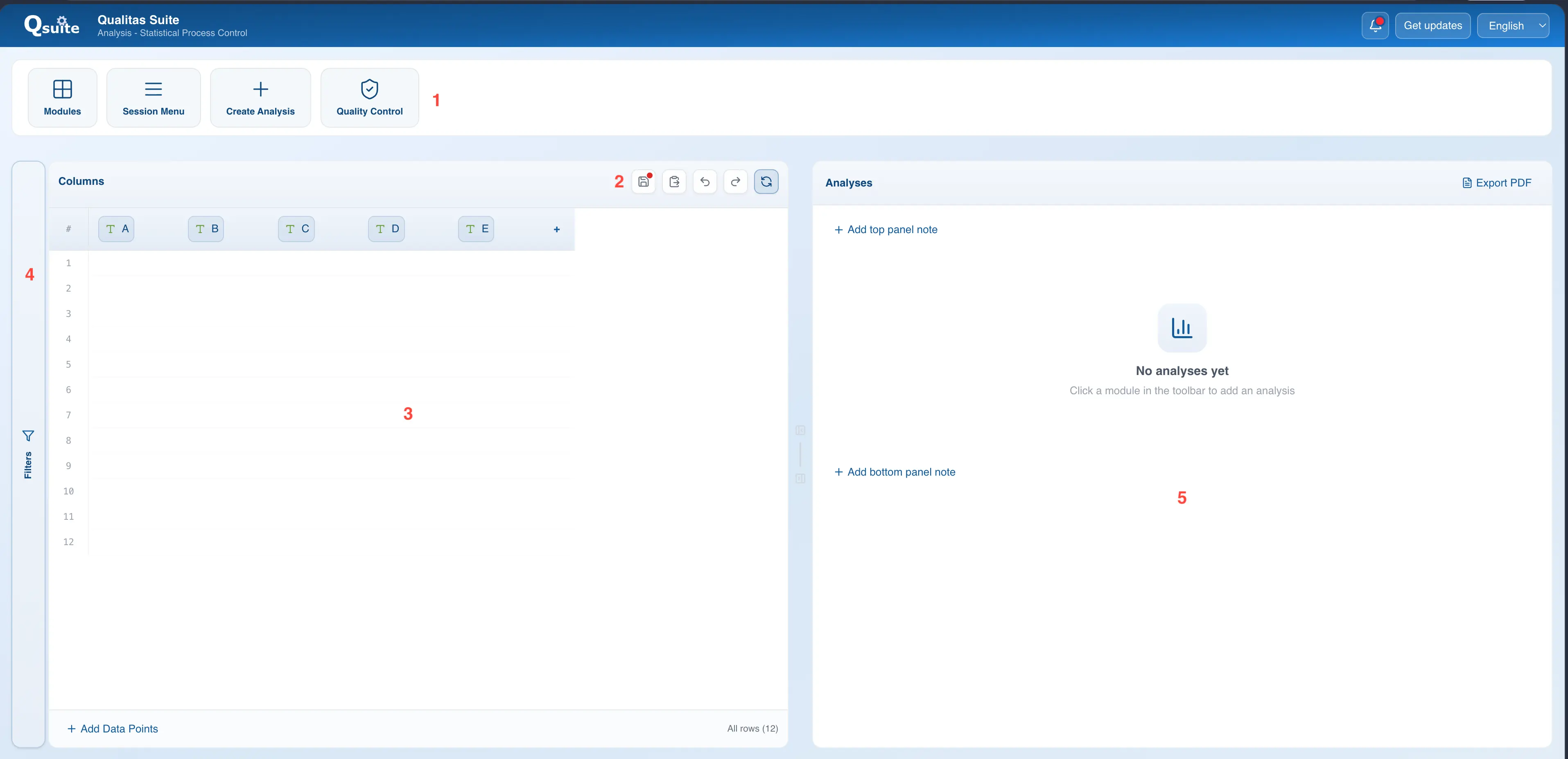 QSuite interface example